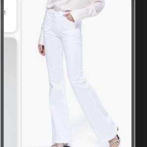 THRE 3 white Bootcut Jeans